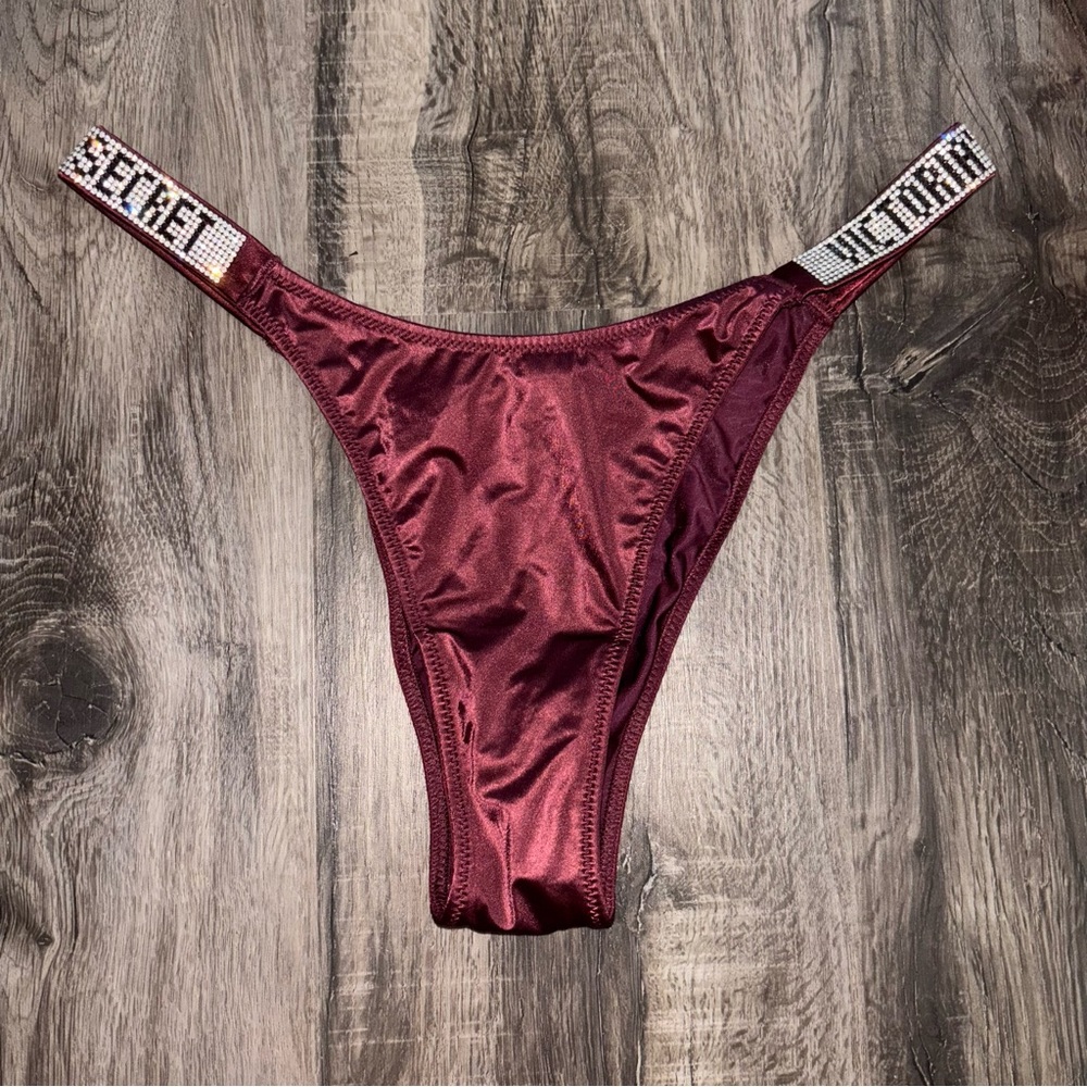 Victoria's Secret Burgundy Gem Panties